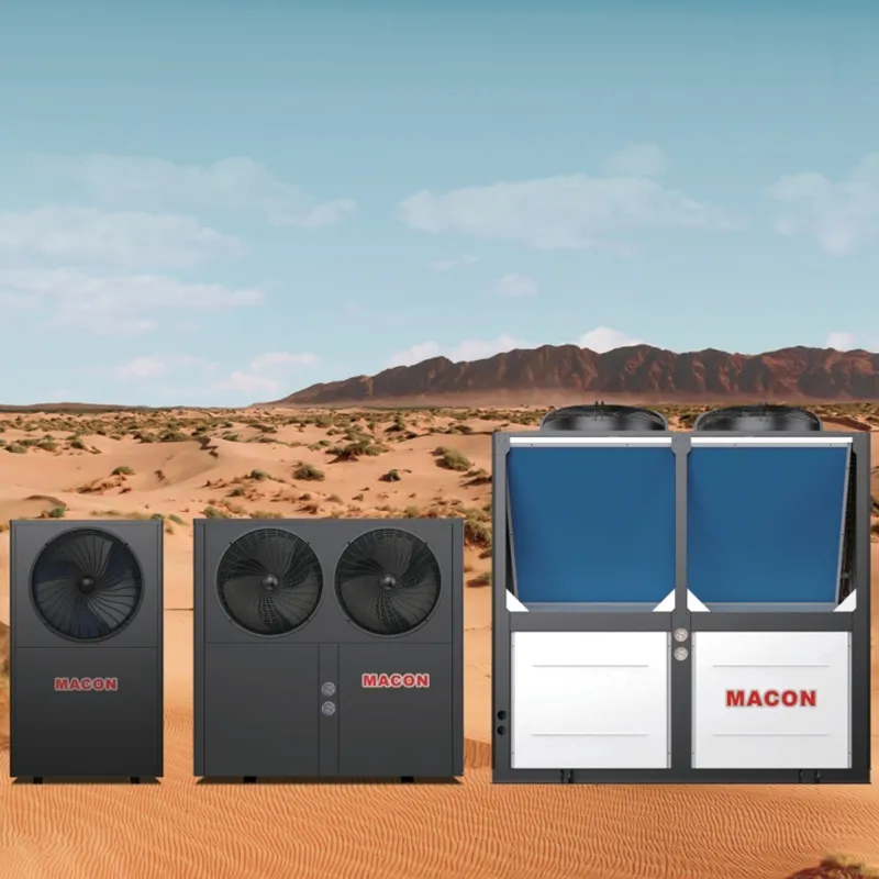Высокотемпературный тепловой насос MACON 85℃ EVI DC-инвертор.3